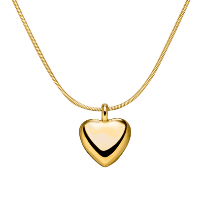 Collar Corazón | Chapado en oro de 18K