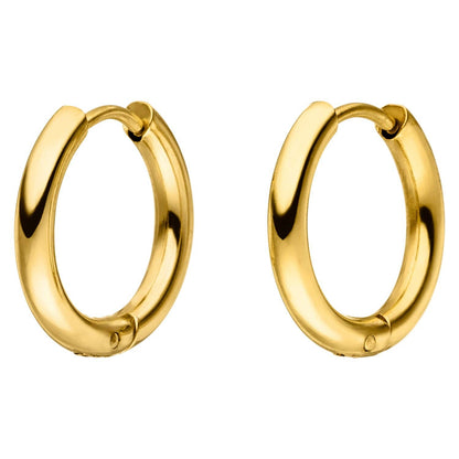 Pendientes de clásicos | bañados en oro de 18k