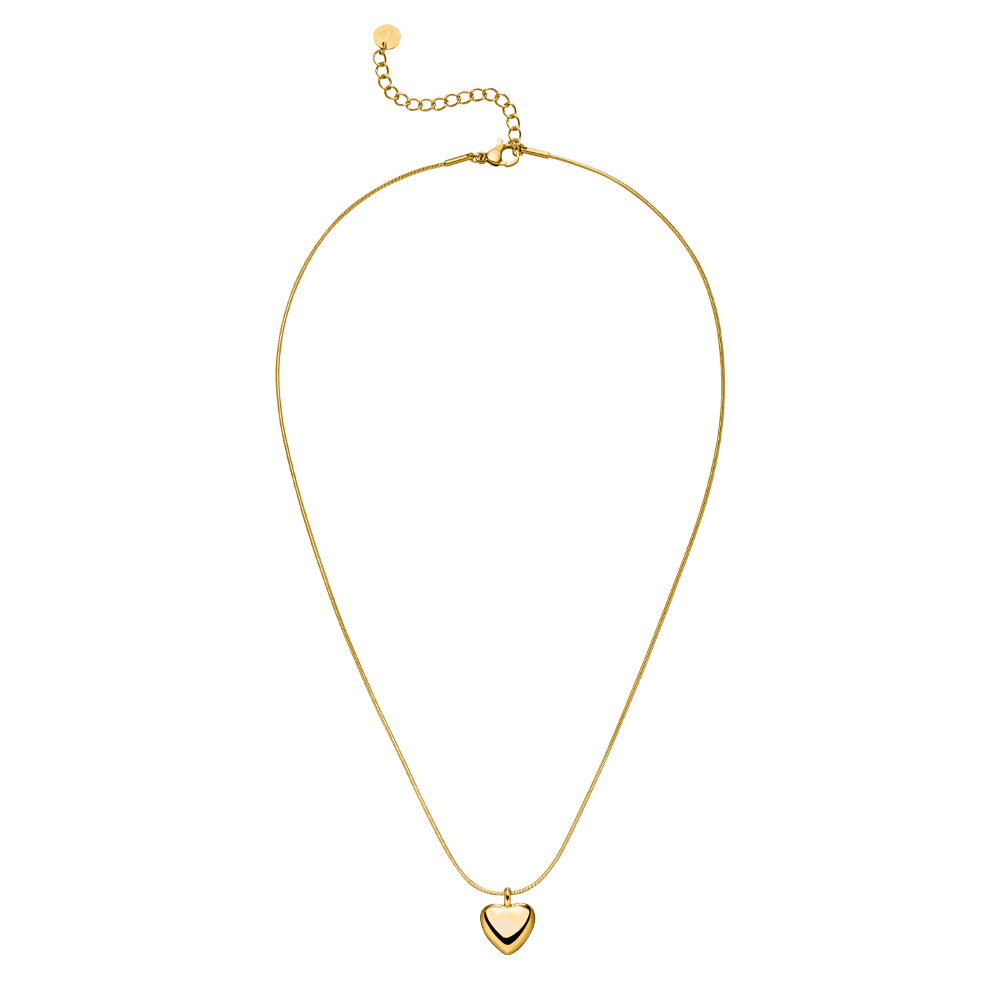 Collar Corazón | Chapado en oro de 18K