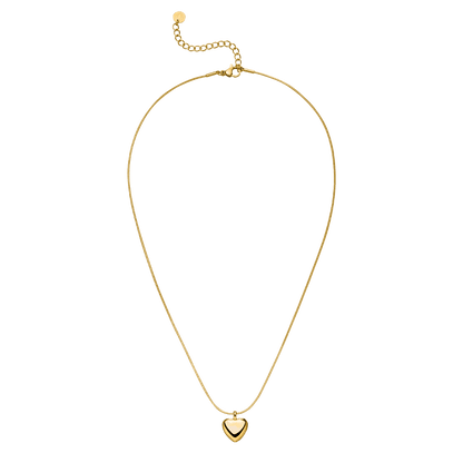 Collar Corazón | Chapado en oro de 18K